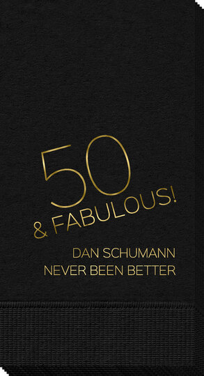 50 & Fabulous Guest Towels